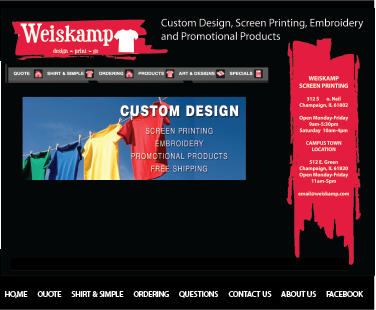 weiskamp home page 2010